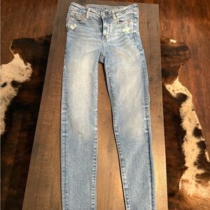 American Eagle Outfitters Light Blue Skinny Jeans